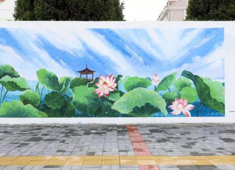 子长墙绘施工材料制作工艺说明