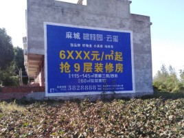 子长墙体广告的好处