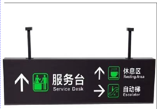 子长吊牌灯箱制作流程。