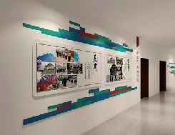 子长企业文化墙用什么材料好？