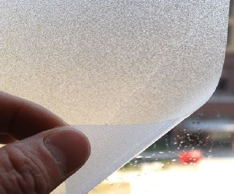 子长玻璃门外面粘广告用什么材料好？